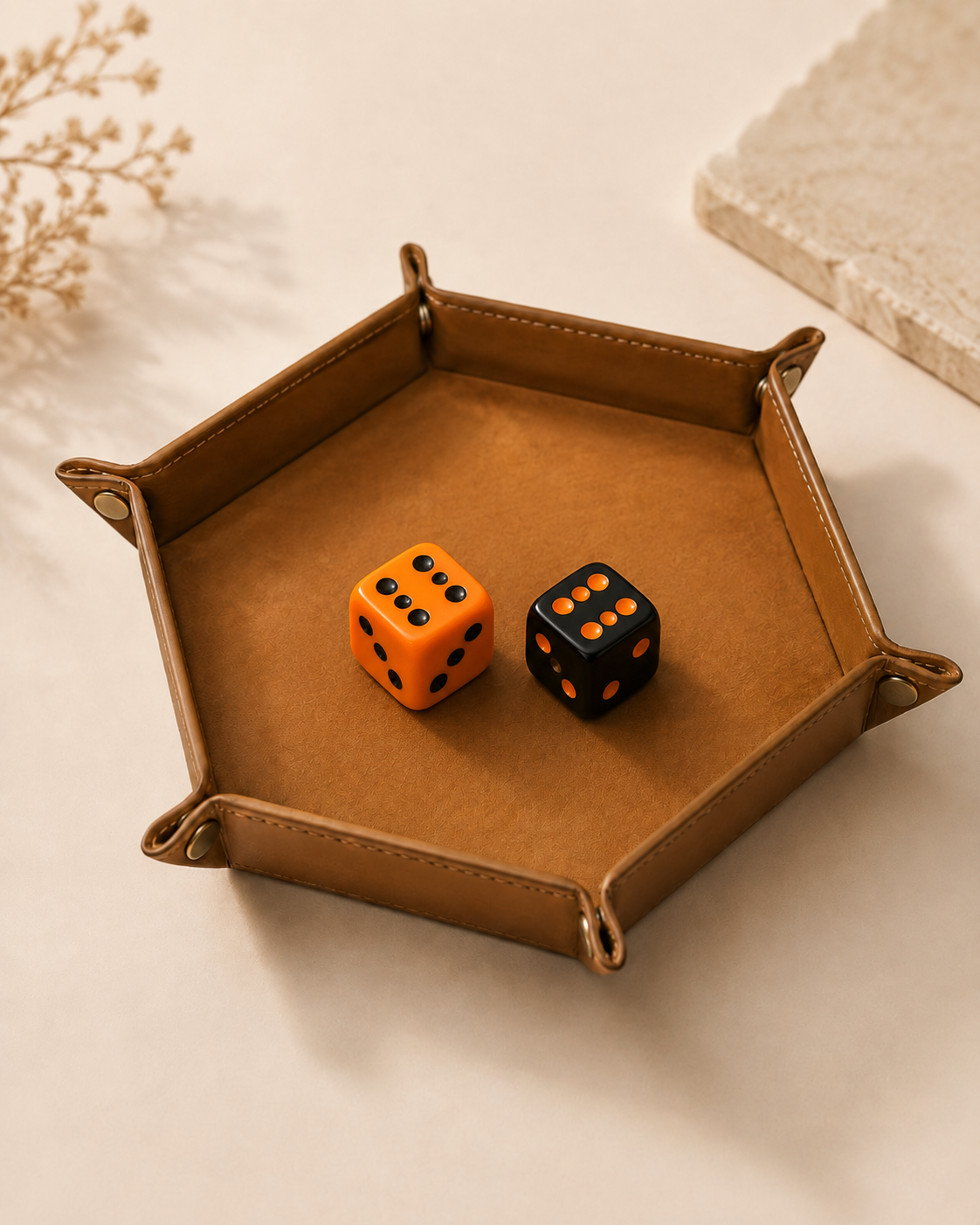 Democrasee Hexagonal Dice Tray